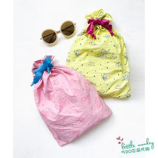 日本代购  Tom and Jerry猫和老鼠  时尚束口内衣物小物收纳包