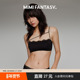 MIMI FANTASY一片式 抹胸细肩带内衣女2025蕾丝边小胸聚拢美背裹胸