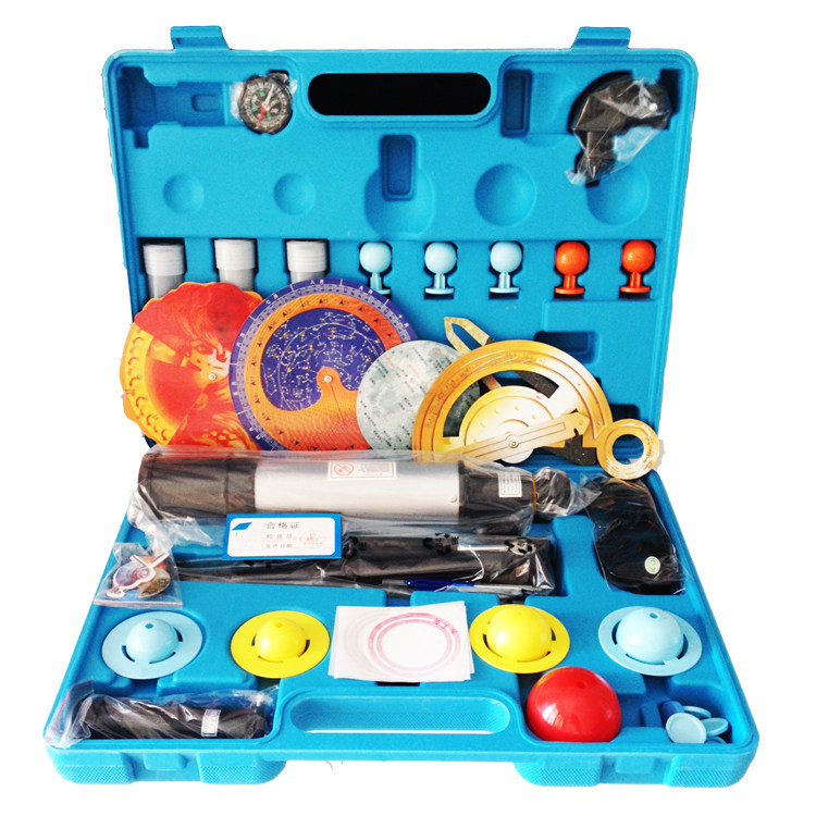 小学儿童天文实验箱高清望远镜天体模型演示教学学具益智玩具套装