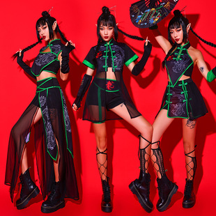 女团演出服商演走秀舞台演出套装 女ds演出服女韩舞服装 爵士舞服装