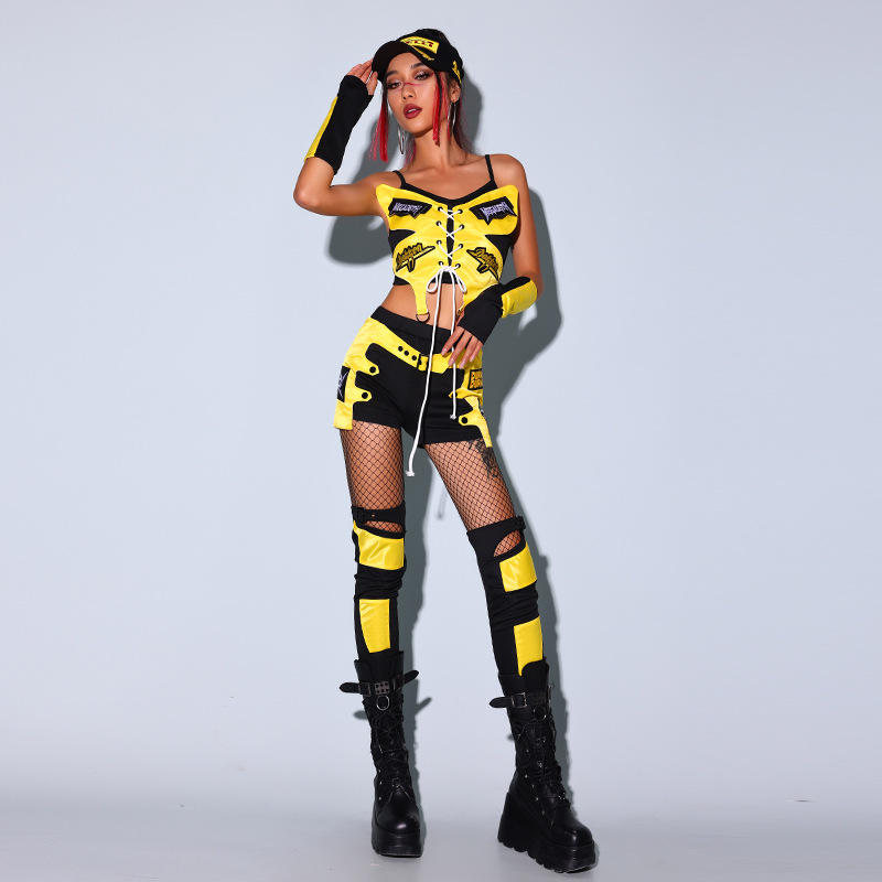 爵士舞演出服劳动节活动表演服装