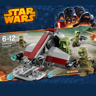 适用于星球大战卡西骑兵军团SW518克隆人仔拼插积木儿童益智玩具