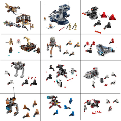 星球大战反抗塔帕冲锋兵拼插积木