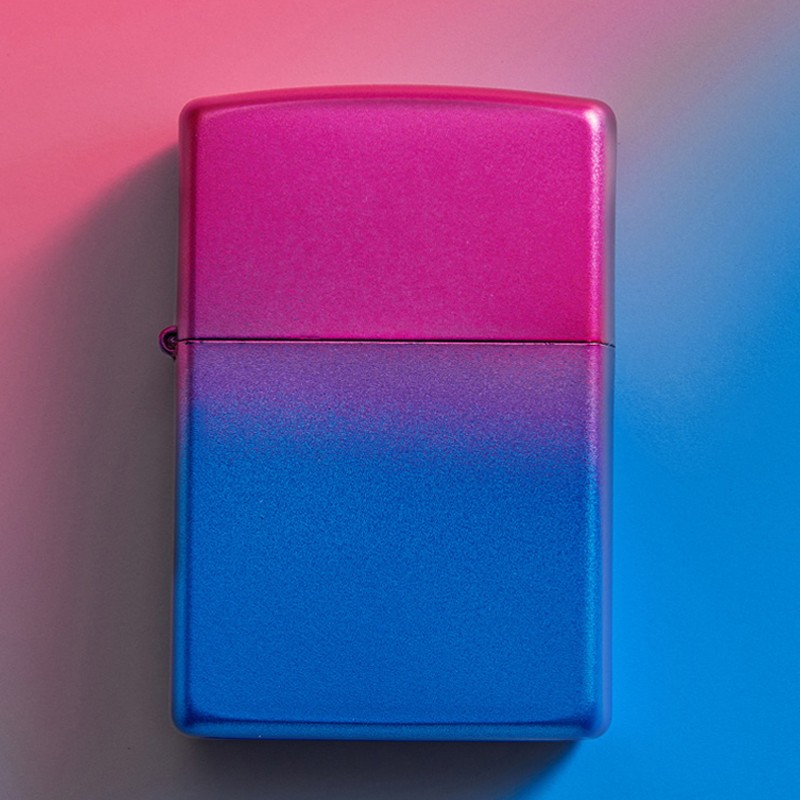 原装正品ZIPPO煤油打火机之宝无界焕色时尚潮酷简约渐变色送男友