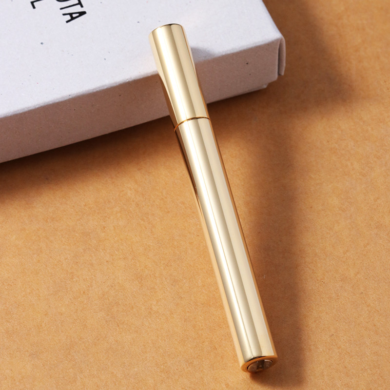 日本坪田pearl煤油打火机 细长圆柱烟形火机迷你便携可放烟盒创意