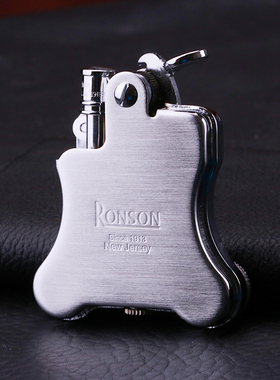 朗森RONSON老式煤油黄铜打火机班卓琴创意葫芦形R01个性创意送礼