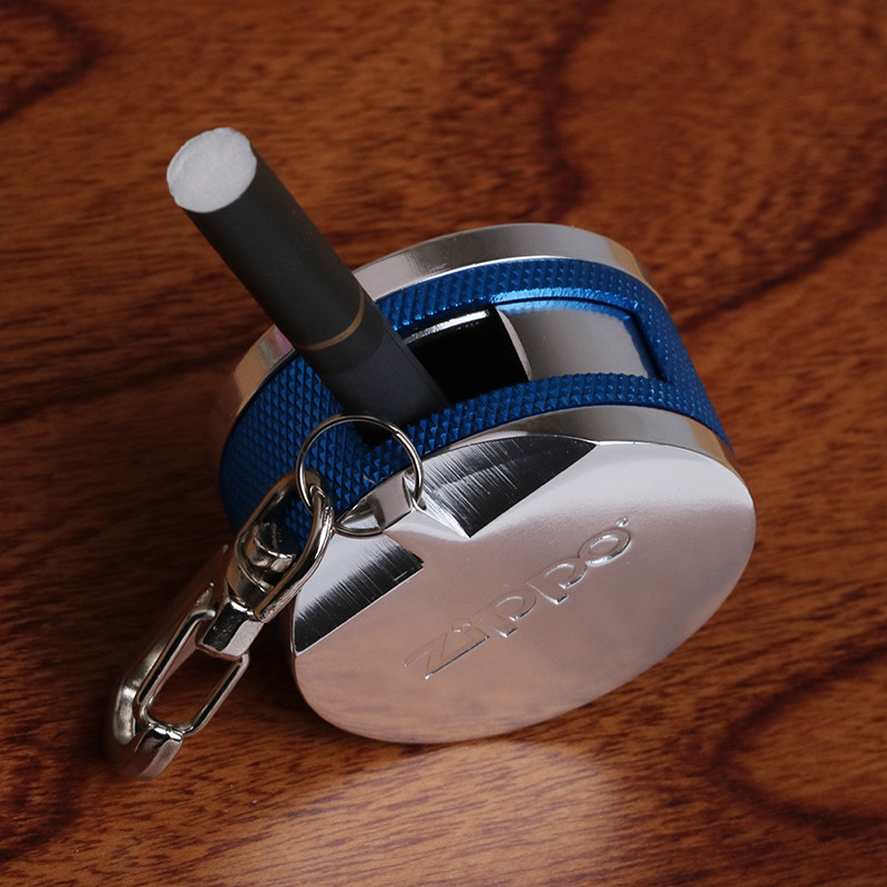 日本专柜正品 zippo火机圆形烟灰缸多色可选创意个性便携式烟灰缸