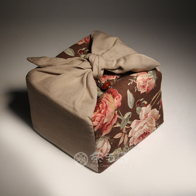 中国台湾省布艺师手工日本古布制作茶壶茶杯绑带方布包茶具收纳袋,餐饮具,茶道/零配,淘宝优惠券,粉丝福利购,淘宝优惠卷