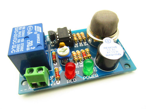 MQ2烟雾报警器电子DIY制作套件 散件可燃气天然气泄漏声光报警器