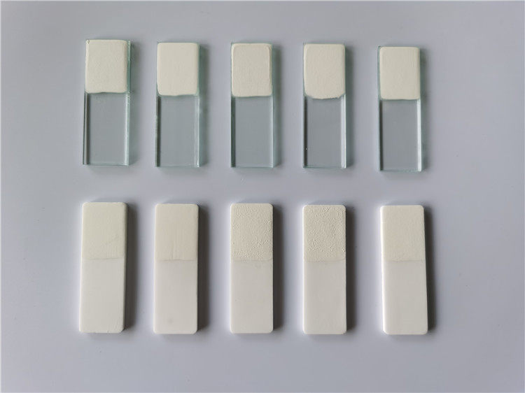 Laser dimmer ceramic frequency doubler detection plate infrared detection card 1064 welding marking machine optical conversion plate