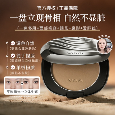 塑造立体轮廓vaa修容盘