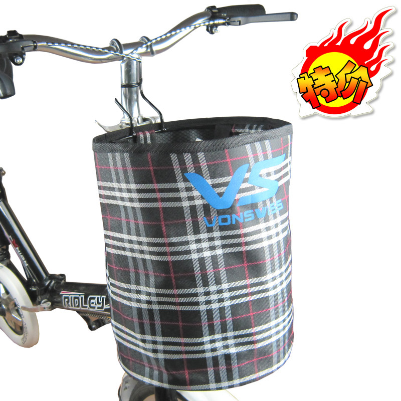 Panier pour vélo en toile - Ref 2267031 Image 1