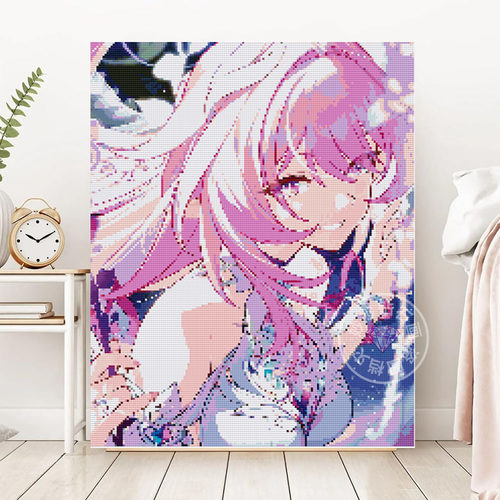 新品崩坏星穹铁道昔涟钻石画手工diy女生高颜值贴钻粘点钻十字绣
