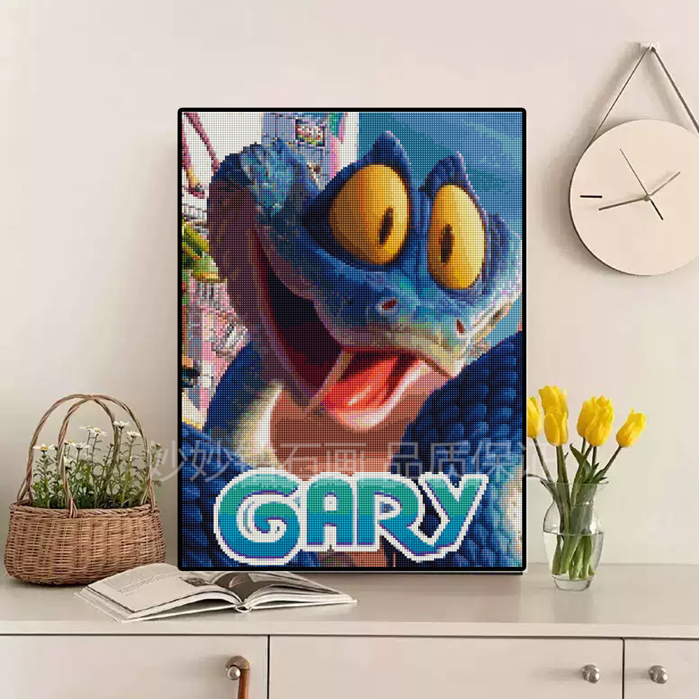 疯狂动物城盖瑞蛇钻石画儿童男孩成人手工diy小学生点钻Zootopia2