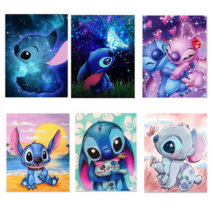 星际宝贝史迪仔钻石画Stitch成人手工DIY水晶刺绣儿童点钻十字绣