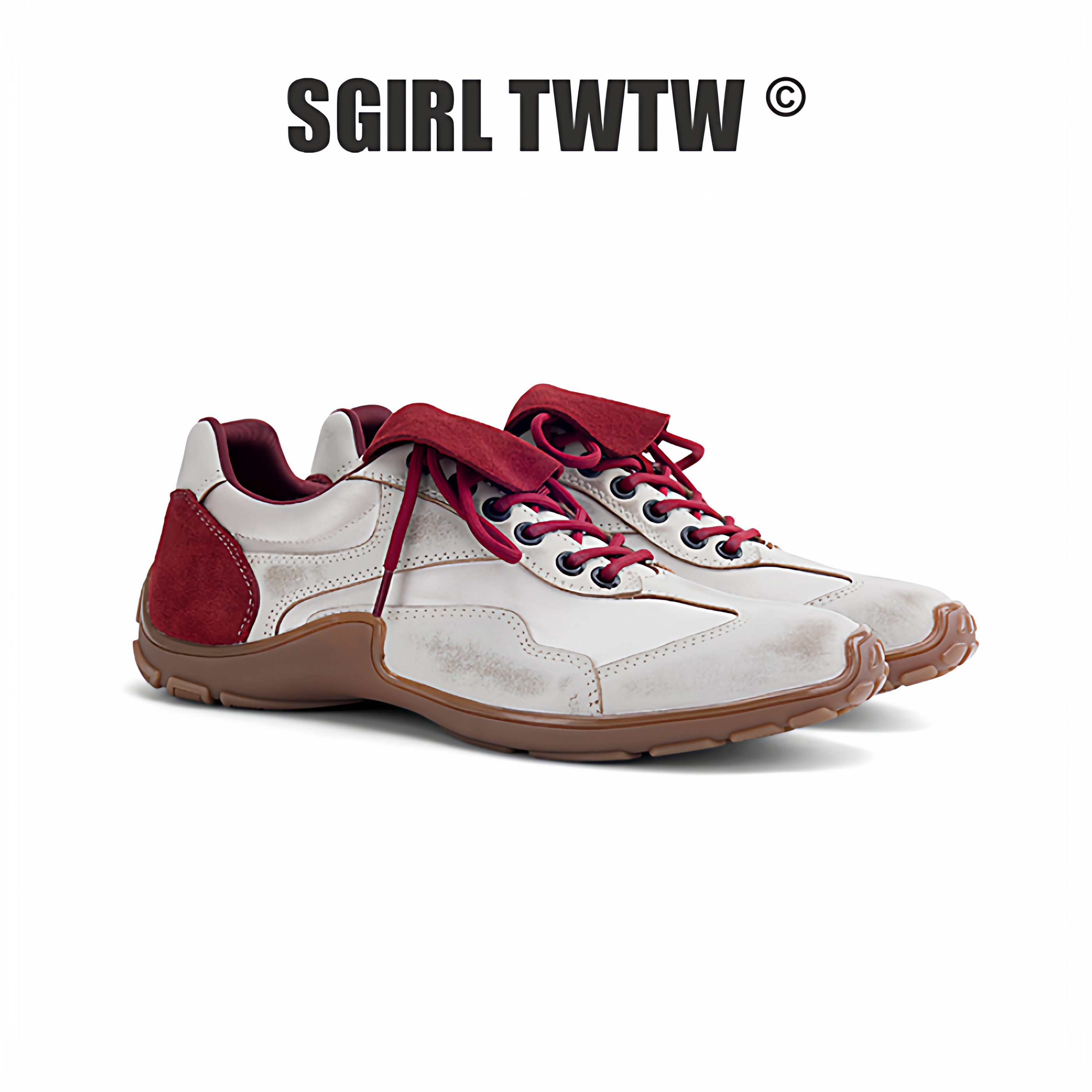 Y773-3 SGIRL TWTW2026早春新款运动休闲鞋小众设计款女鞋,女鞋,时尚休闲鞋,淘宝优惠券,粉丝福利购,淘宝优惠卷