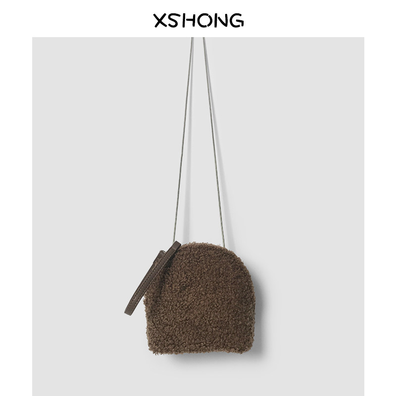 XSHONG Maomao Bag Plush Female bag chain Messenger Small bag 2018 Autumn and winter new pattern Hand Shell bag A wristin the Leather/Lady bags/Men's bag, Ms. bags  category - from Buy2taobao.com to provide professional Taobao agent buy service