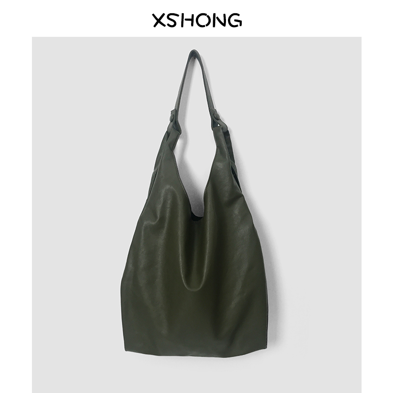 xshong港风托特包大容量子母购物袋包邮