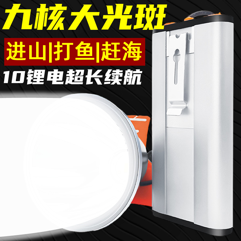 猎途强光分体式头灯超亮疝气灯