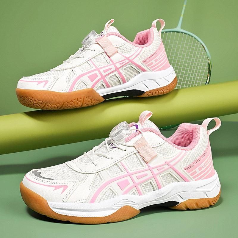 专业儿童羽毛球鞋男女童青少年乒乓球鞋超轻减震运动鞋防滑训练鞋