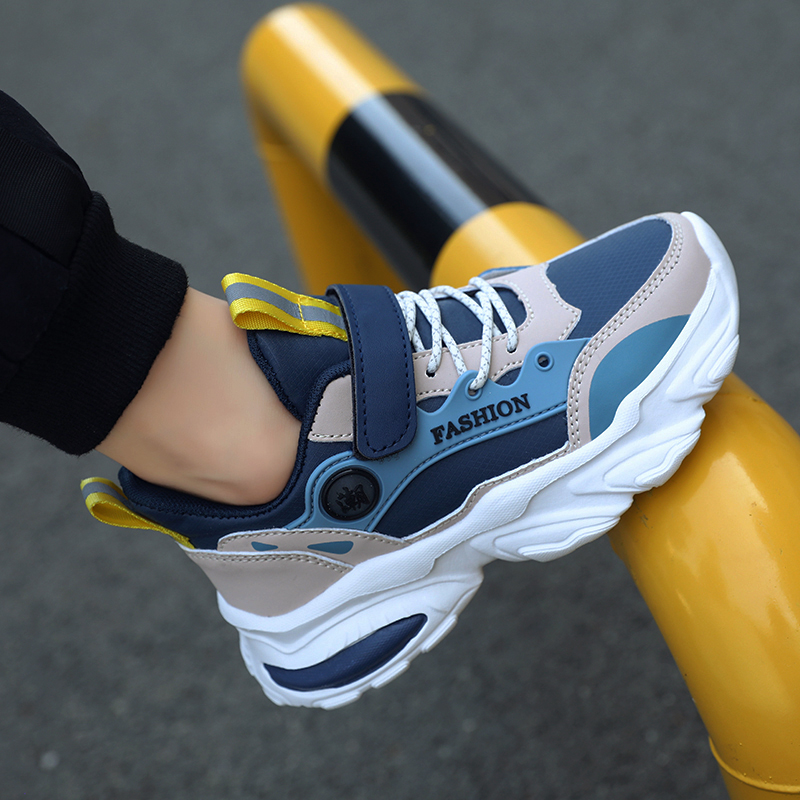 回力童鞋男童运动鞋春秋皮面网面