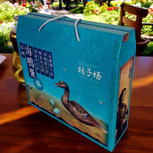 宋红荣威海乳山海鸭蛋海边散养海鸭蛋挂子场富硒咸蛋30枚装包邮 - 封面