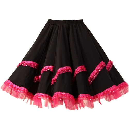 Блестки для ногтей, танцующая длинная юбка, новая коллекция, средней длины, оверсайз