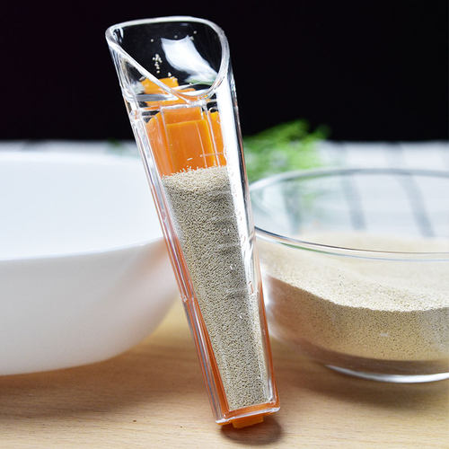 酵母量杯称取器 烘焙工具发酵酵母量取器带封口夹刻度量勺