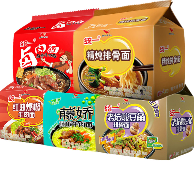 统一即食泡面藤椒炖排骨