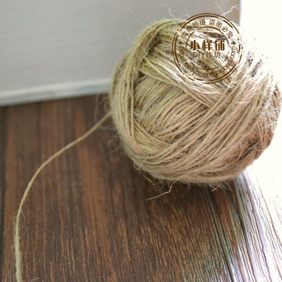 0.5MM特细麻绳麻线黄麻线工艺缝制出渣工吸氨石药物精油