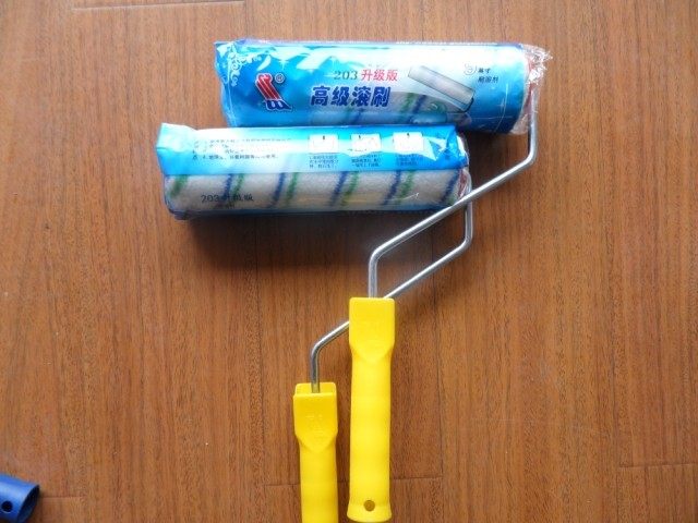 刷墙工具滚筒刷乳胶漆刷油漆刷基膜工具6寸9寸10寸中毛长毛滚刷