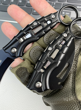 随身小刀户外折叠小刀防身武器鹰爪刀便携刀具水果刀露营刀快递刀