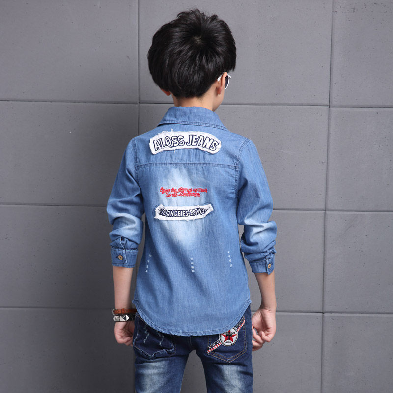 Chemise garcon à manche longue - Ref 2080944 Image 5