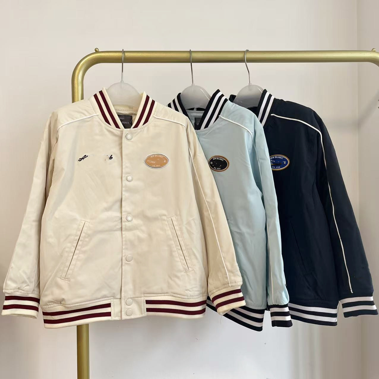 秋冬新款男女童韩版休闲立领棒球服防风防水加绒保暖外套学院风