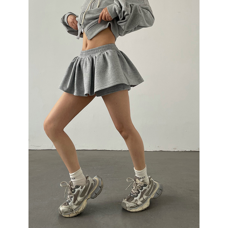 AcupStudio江右上美式辣妹蓬蓬半身裙女夏季减龄卫裙短款显瘦裙子