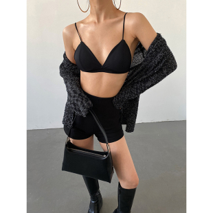 AcupStudio江右上 性感黑色辣妹文胸女春季美式小众百搭弹力内衣