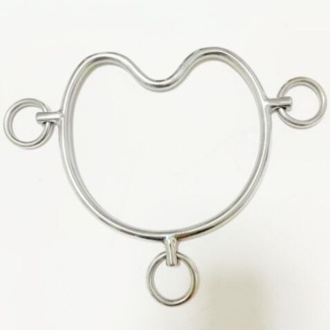 不锈钢公马衔铁鞍具马匹配件马衔铁马嚼子马口衔马具马术用品