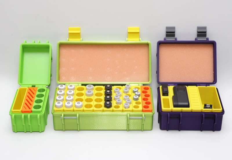 GoPro8收纳盒数码电池收纳盒整理箱模块化安全箱个性定制