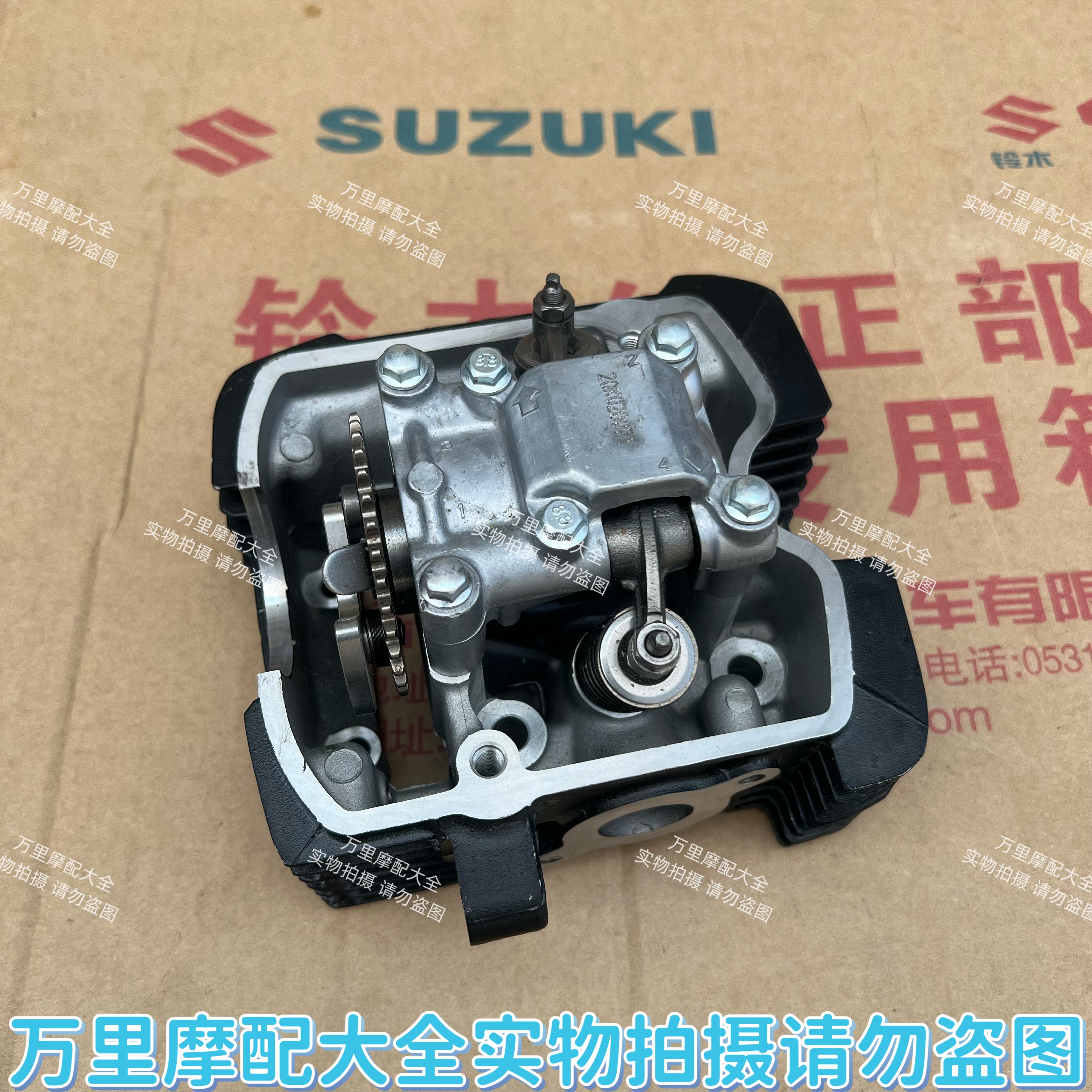 适用于铃木极客飒酷道155气缸头总成GSX150F/N缸头总成GL150缸头