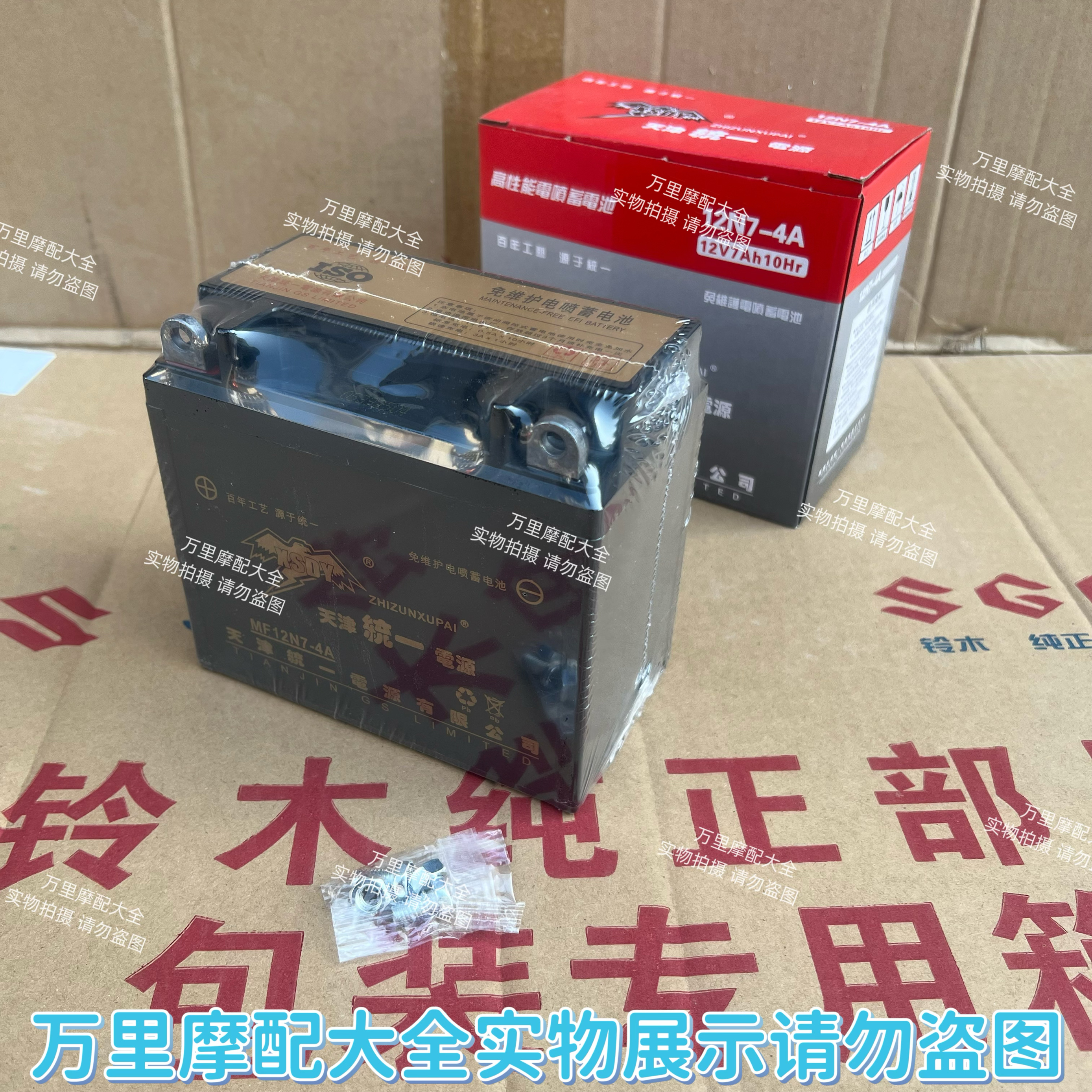 适用于轻骑铃木王GS125电池骏威QS125–2-3-5骏驰GT125摩托车电瓶