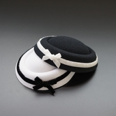 蝴蝶结小礼帽女日系海军风lolita水手帽法式 赫本高端帽子学院头饰