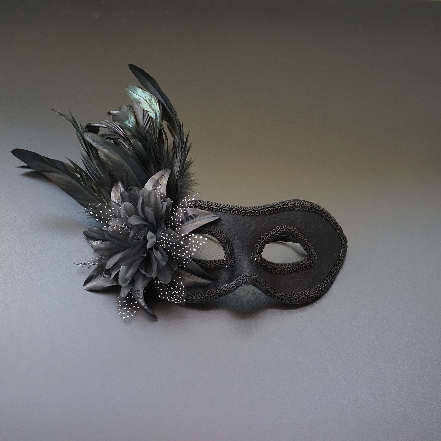 威尼斯羽毛化装舞会万圣节面具女神公主复古假面派对酒吧舞台密室