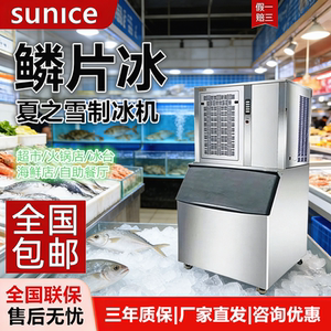 夏之雪鳞片冰制冰机自助餐片冰机