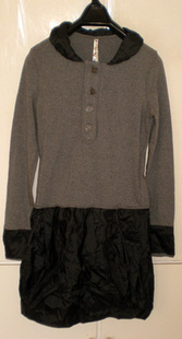 灰 特价 紫 连衣裙吊牌价199元 布意坊BEFORE专柜正品