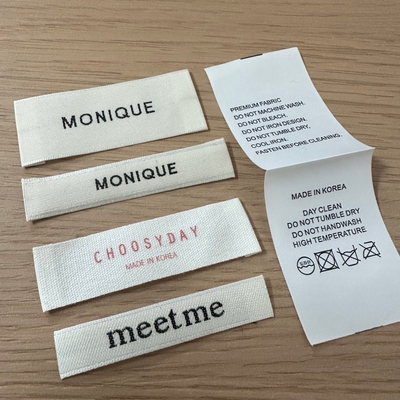 现货东大门女装通用织唛洗唛