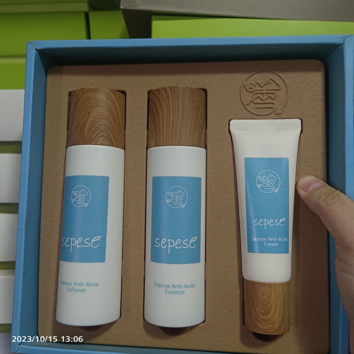 新生活化妆品荟馨ABR皑苾而净痘控油祛痘粉刺3三件套净痘