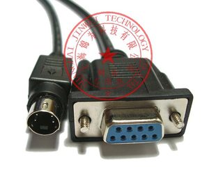 定做3G AUDIO KMIX-330 KMIX-3+效果器调试线 圆口4针转9孔