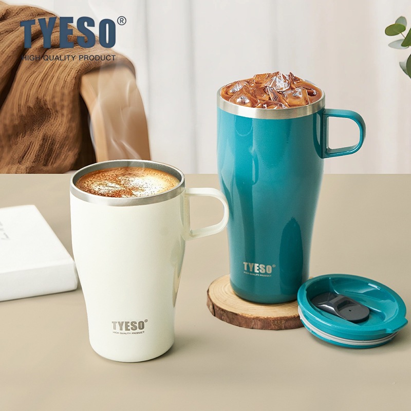 带手柄咖啡杯水杯304不锈钢TYESO