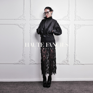 秋冬短夹克 丝毛缎飞行员蝙蝠衫 短夹克HAUTE FANCIES后构想｜经典