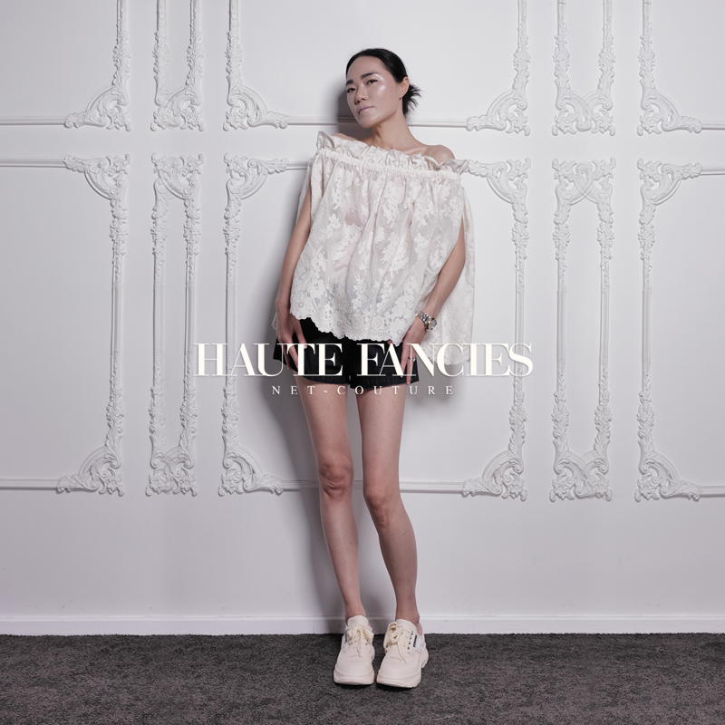 扇形浅洗低腰超短牛仔裤25新品